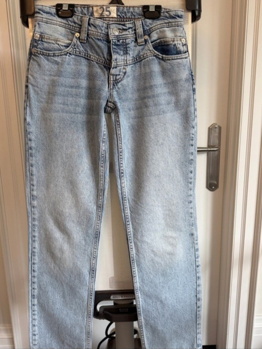 Light Wash Womens Jeans - Classic Straight Fit We The Free Shelby